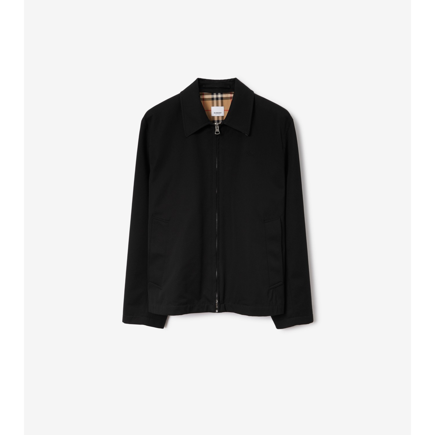 Gabardine Harrington Jacket - thumbnail 5