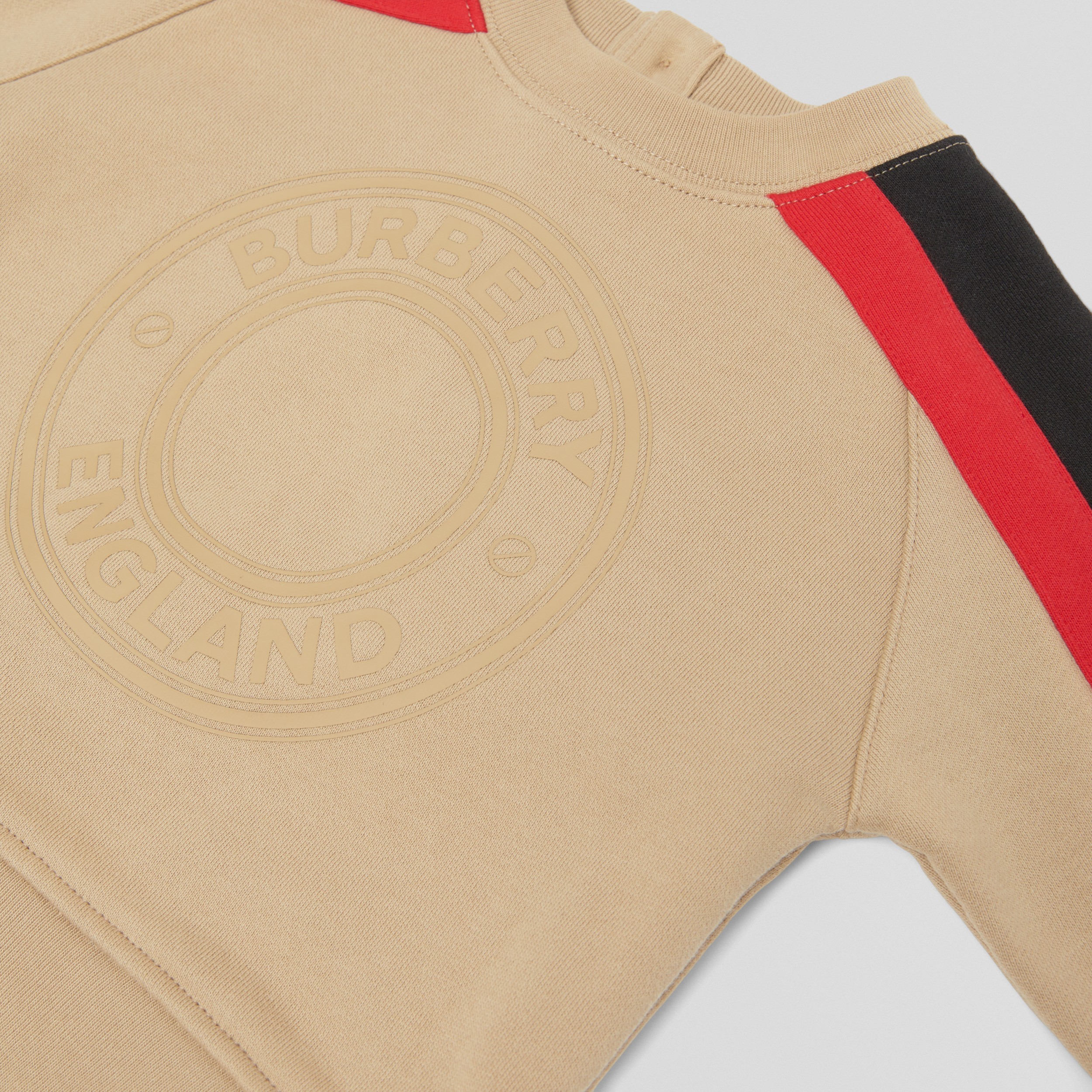 Baumwollsweatshirt mit Logo-Grafik (Vintage-beige) - Kinder | Burberry® - 2