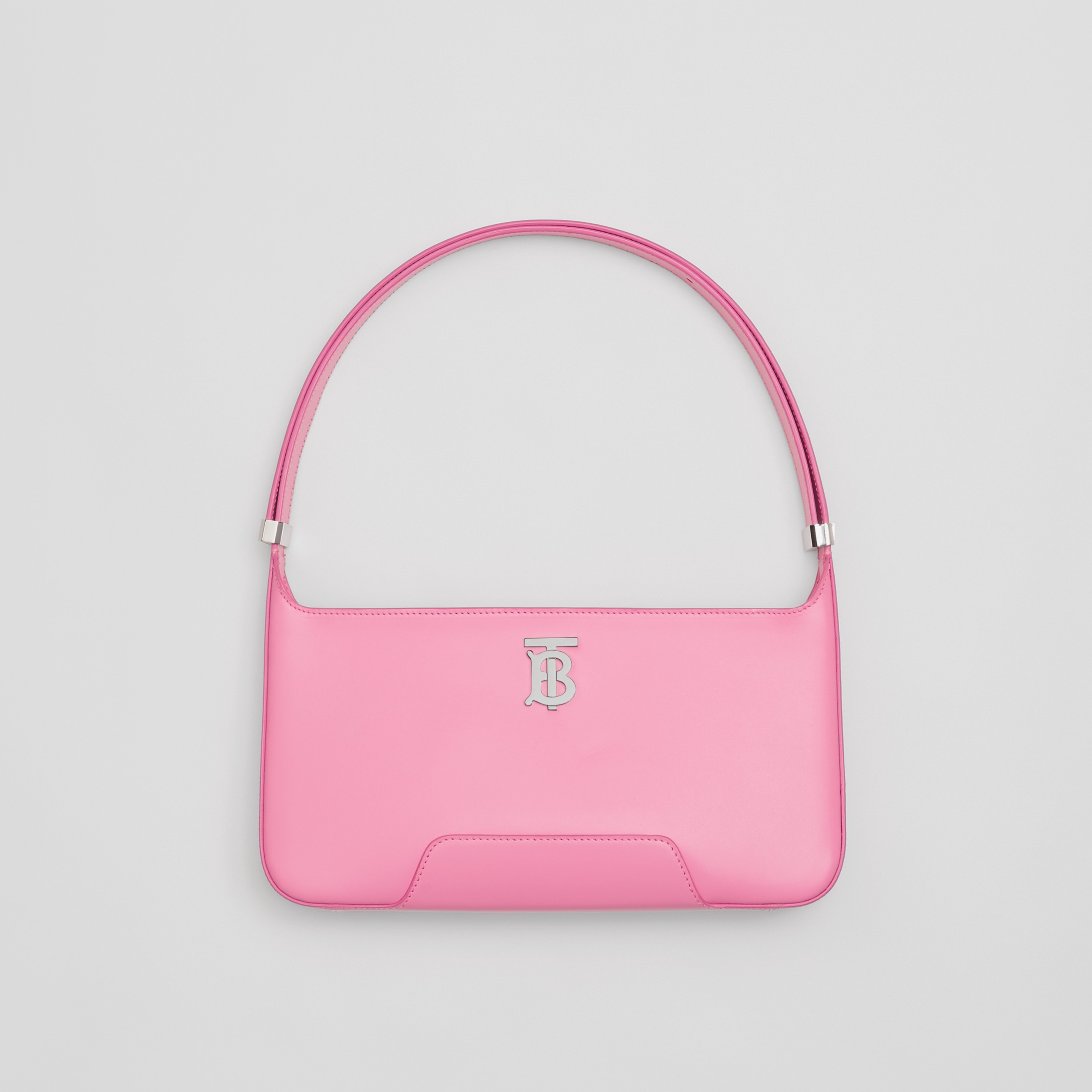 Leather TB Shoulder Bag in Primrose Pink - Women | Burberry® Official