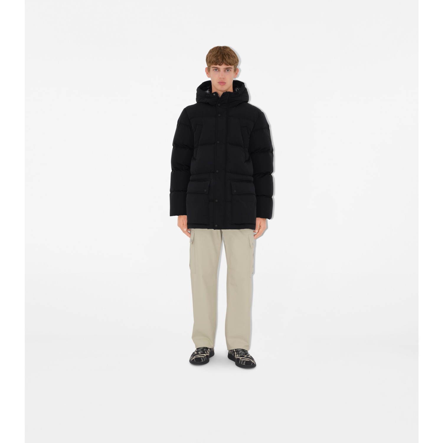 Nylon Puffer Jacket