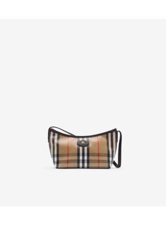 ショルダーバッグ・ポシェット Burberry Higlands Shoulder Bag With Traditional Check Motif Higlands shoulder bag with Traditional Check motif BURBERRY