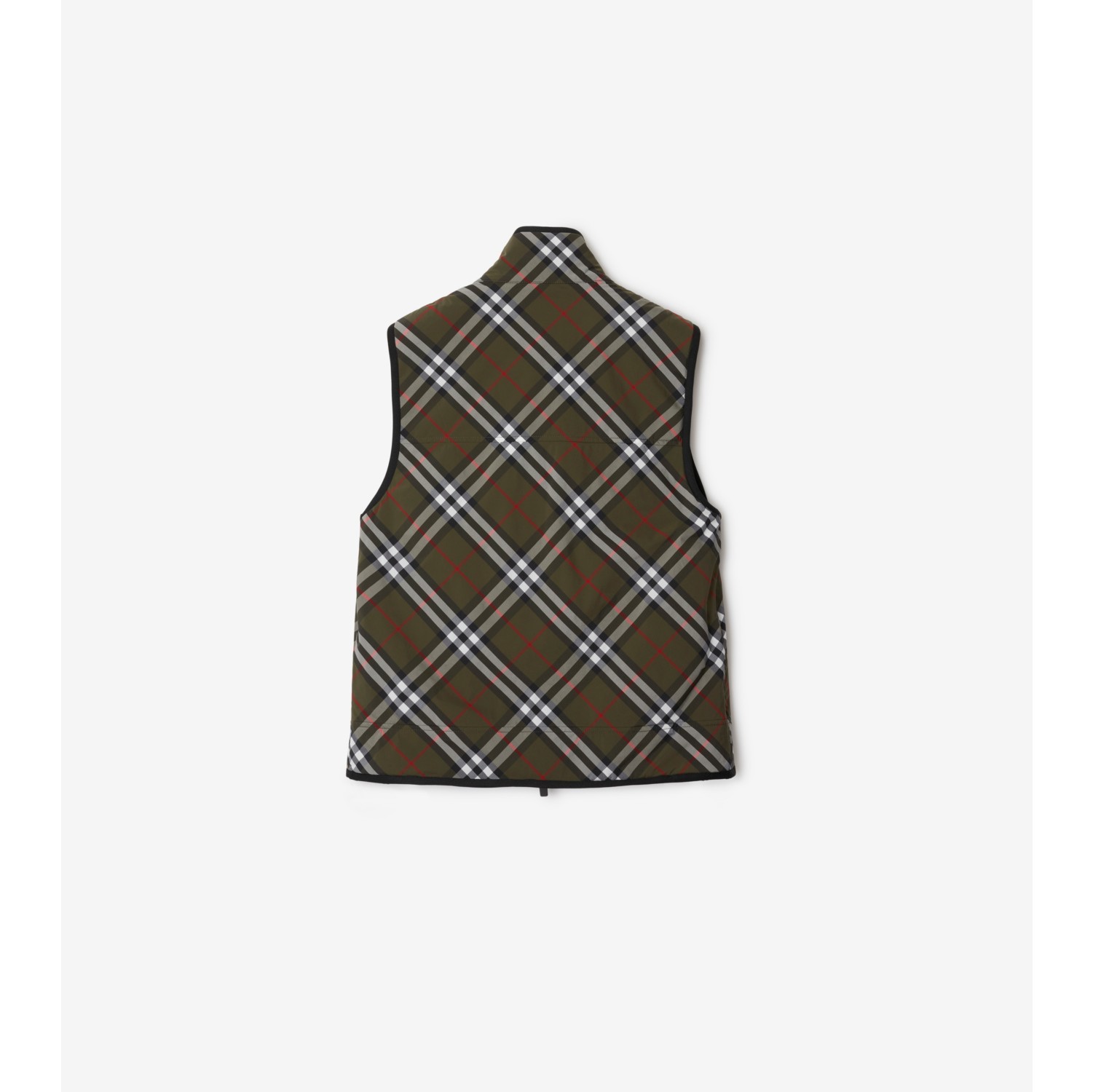 Gilet in nylon Check