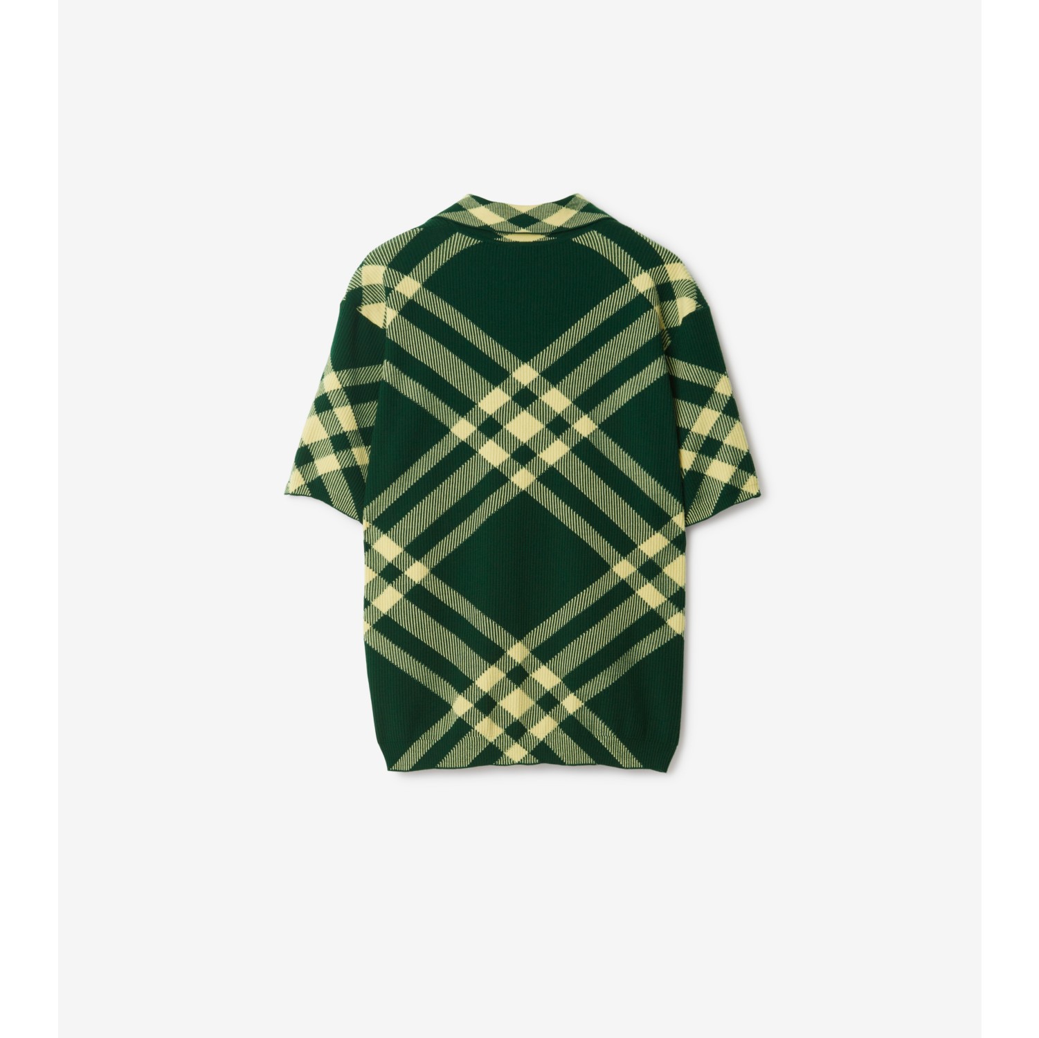 Burberry shop plaid polo