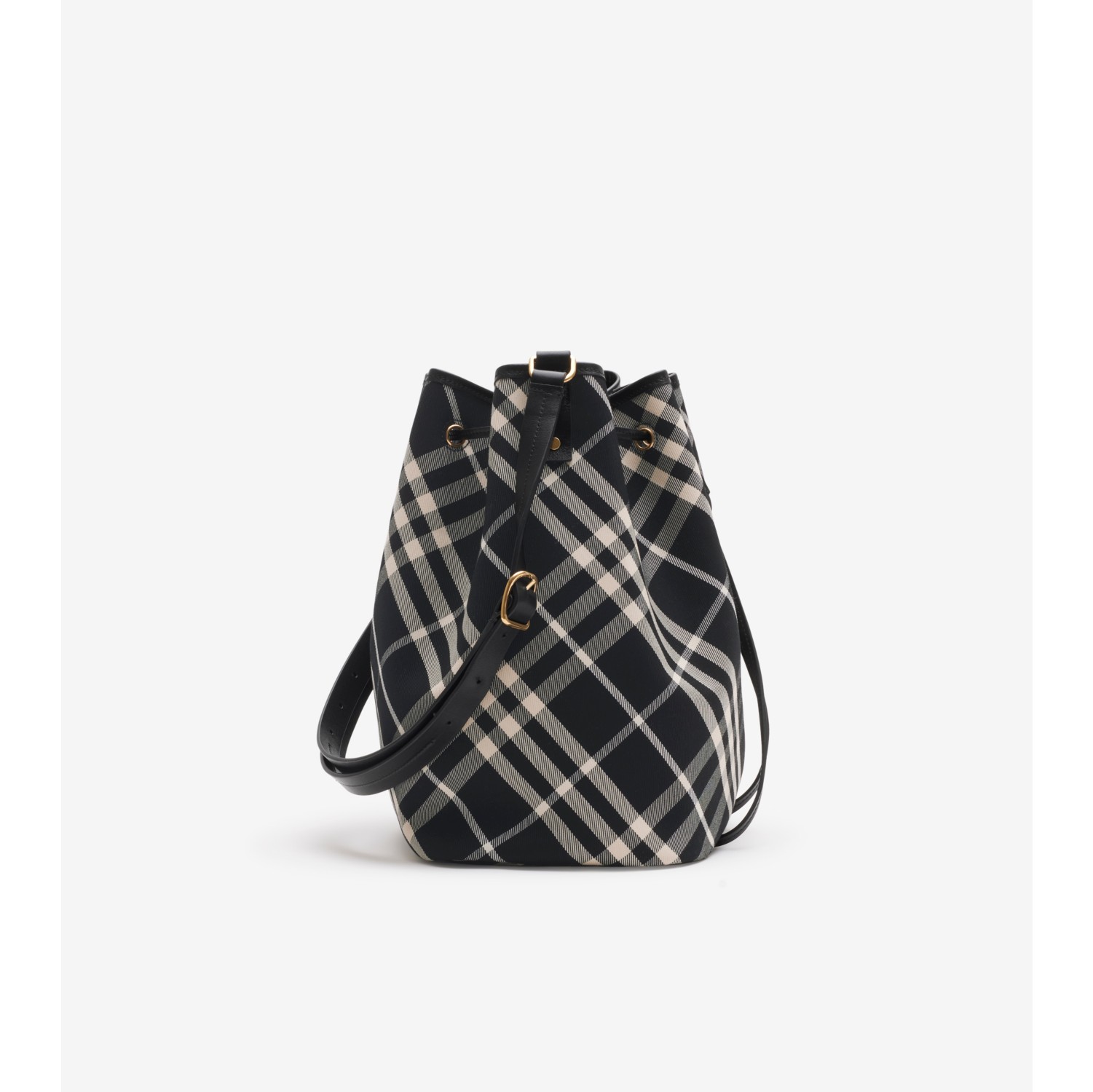 Medium Check Bucket Bag