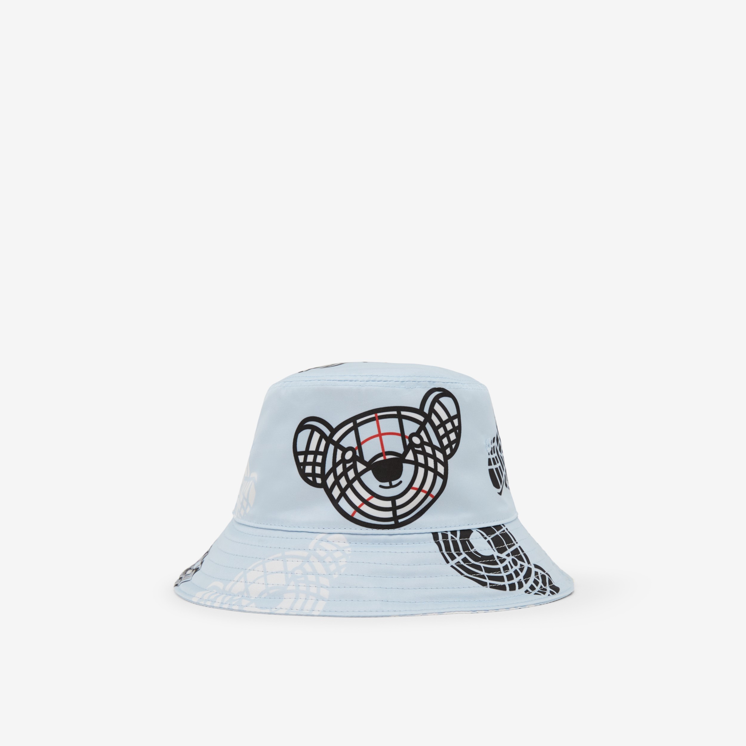 Thomas Bear Print Bucket Hat in Pale Blue - Children | Burberry® Official