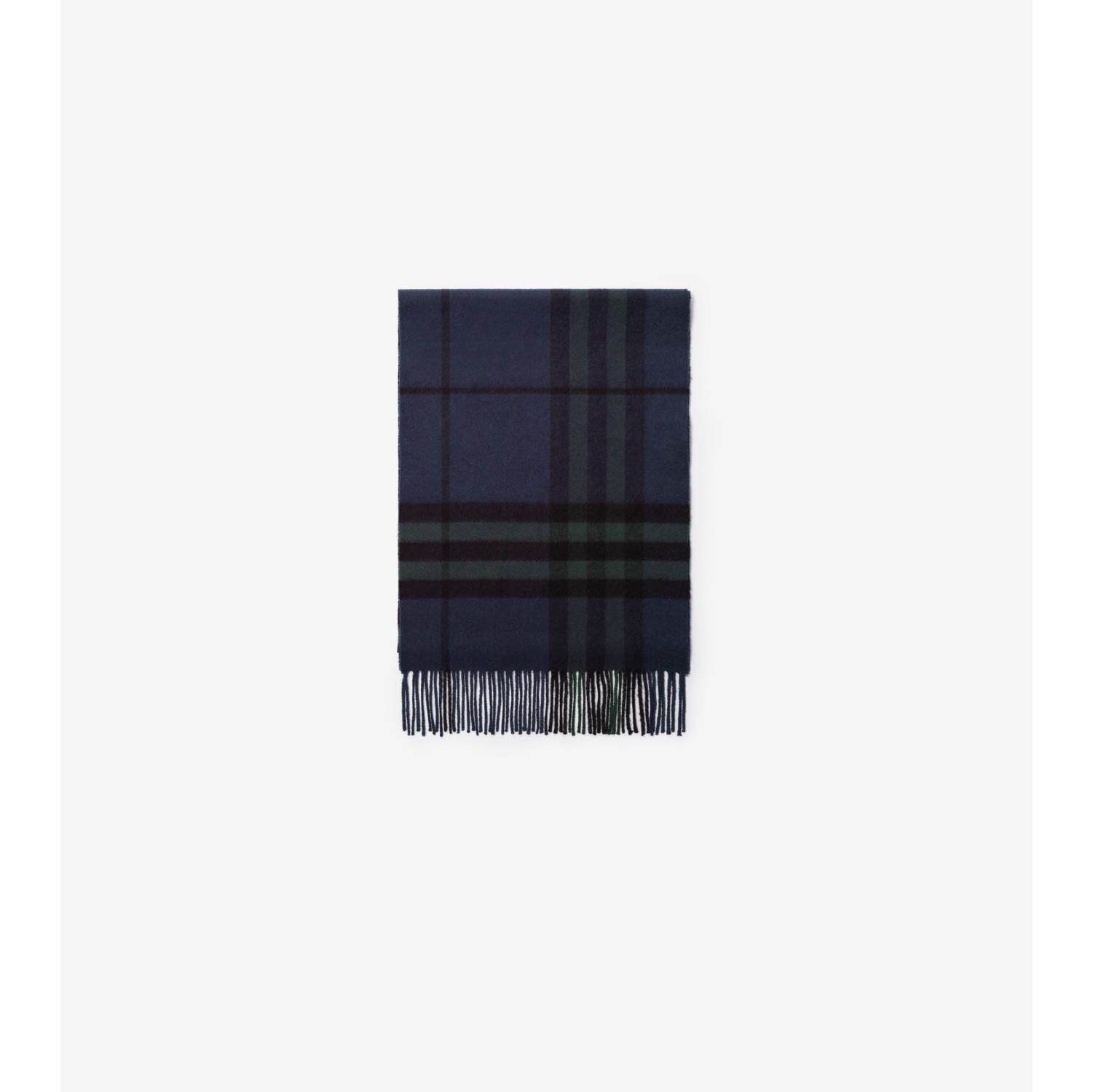 Check Cashmere Scarf