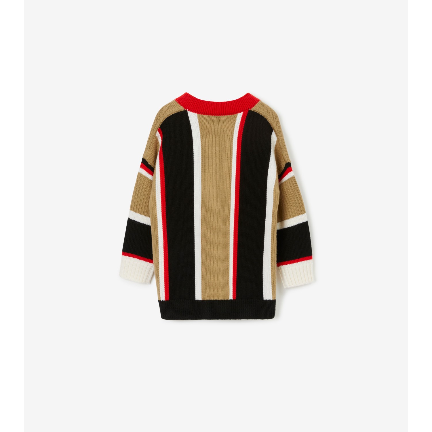 EKD Appliqué Wool Cardigan in Archive Beige | Burberry® Official