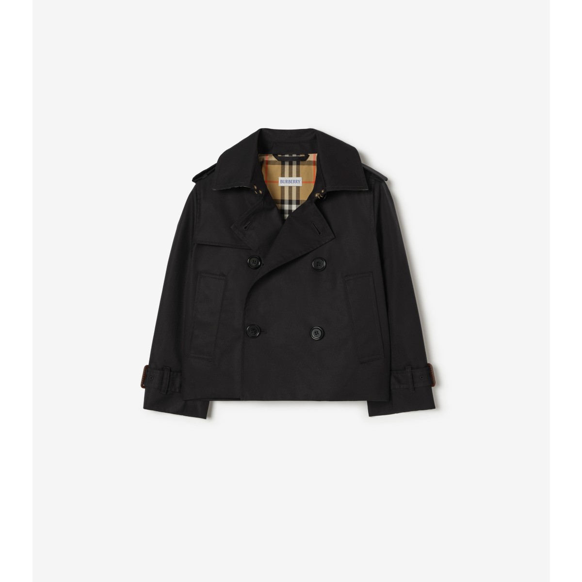  Check Trench Jacket
