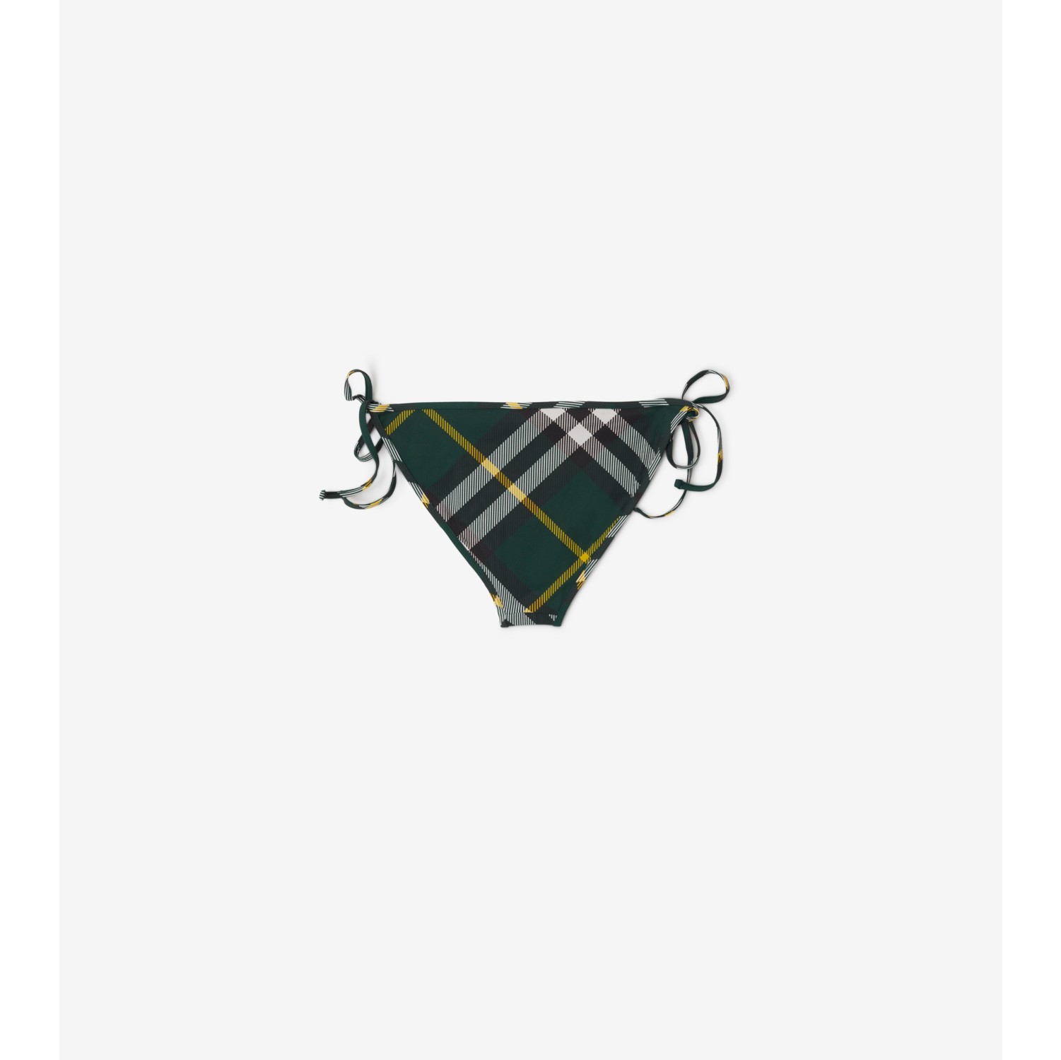 Check Bikini Briefs in Ivy - Women | Burberry® Official