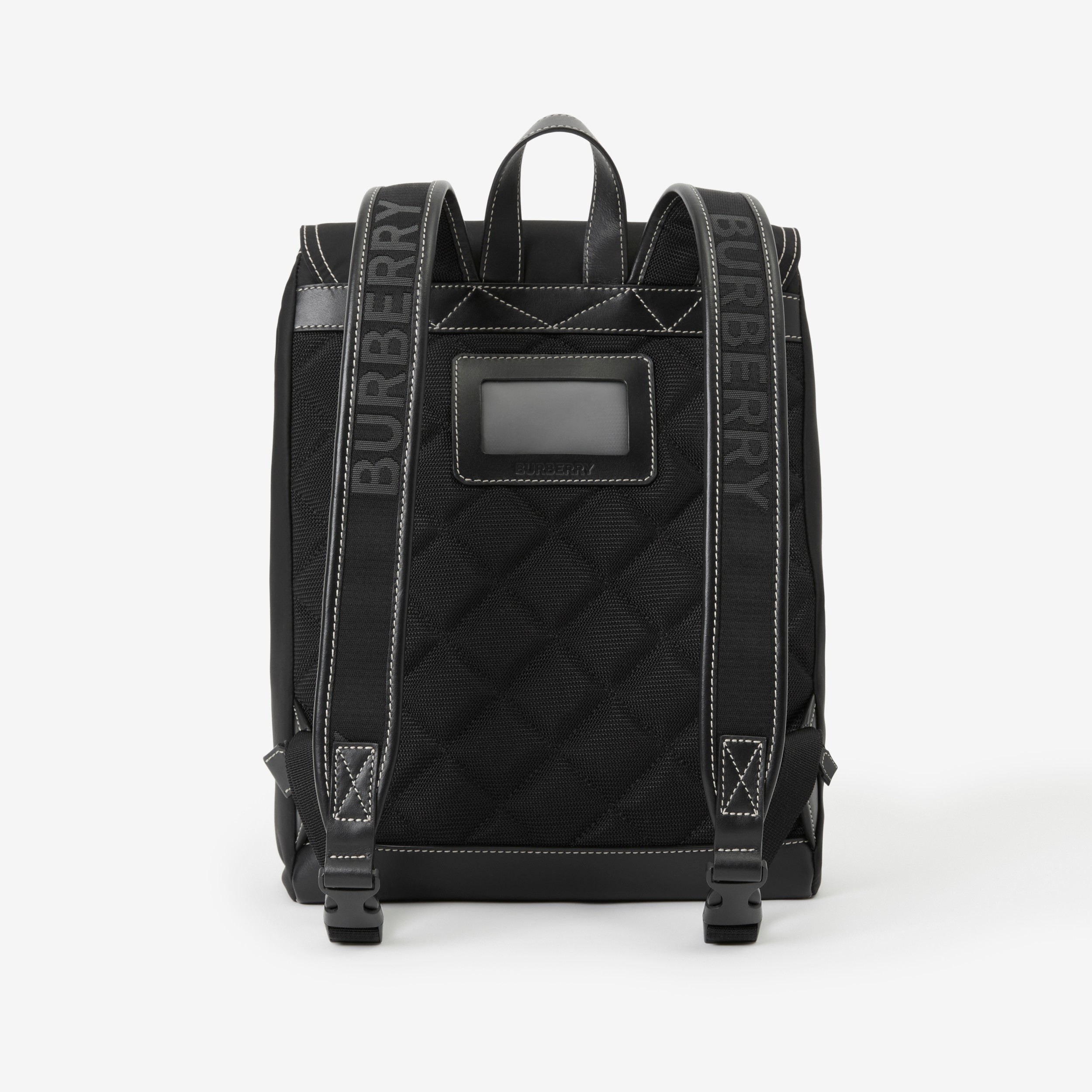 College Graphic Nylon Backpack in Black - Children | Burberry® Official - 3