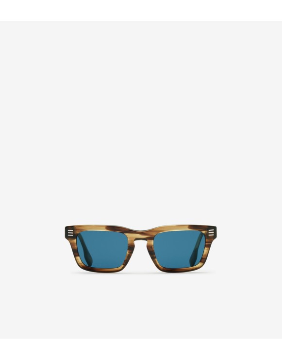 Stripe Square Sunglasses