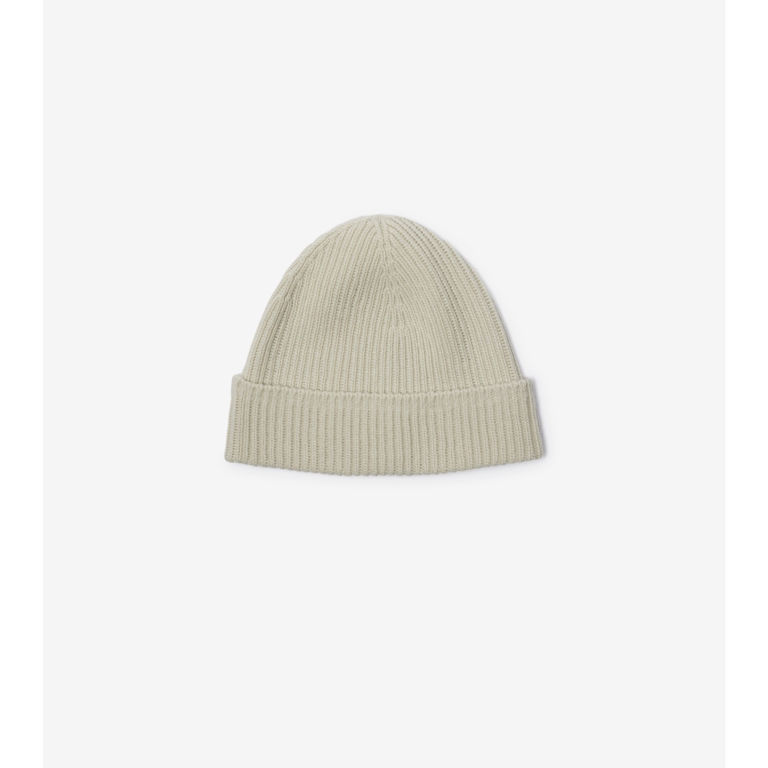 Gorro de cashmere canelado