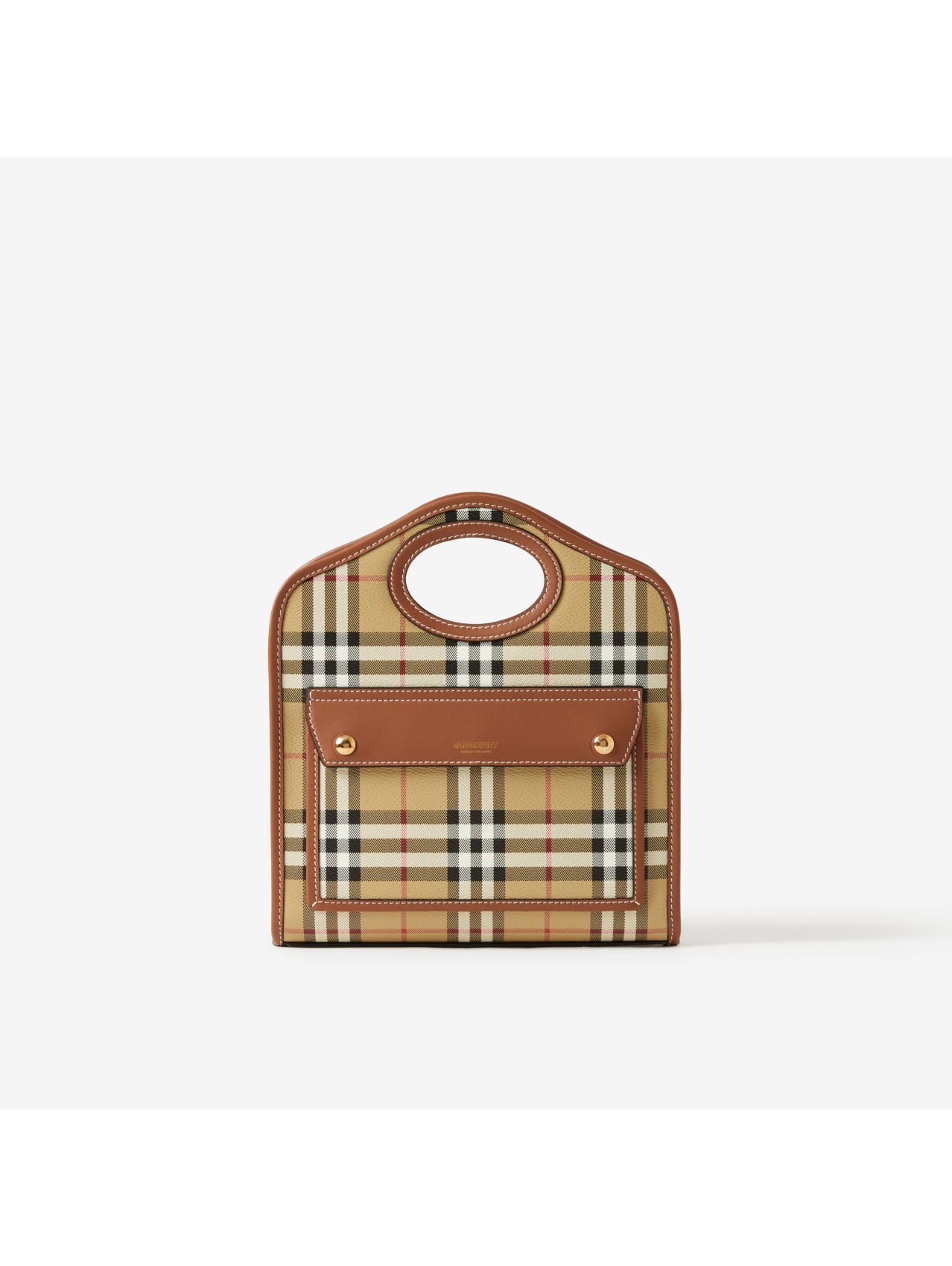 burberry checked bag