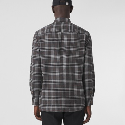 burberry flannel shirt