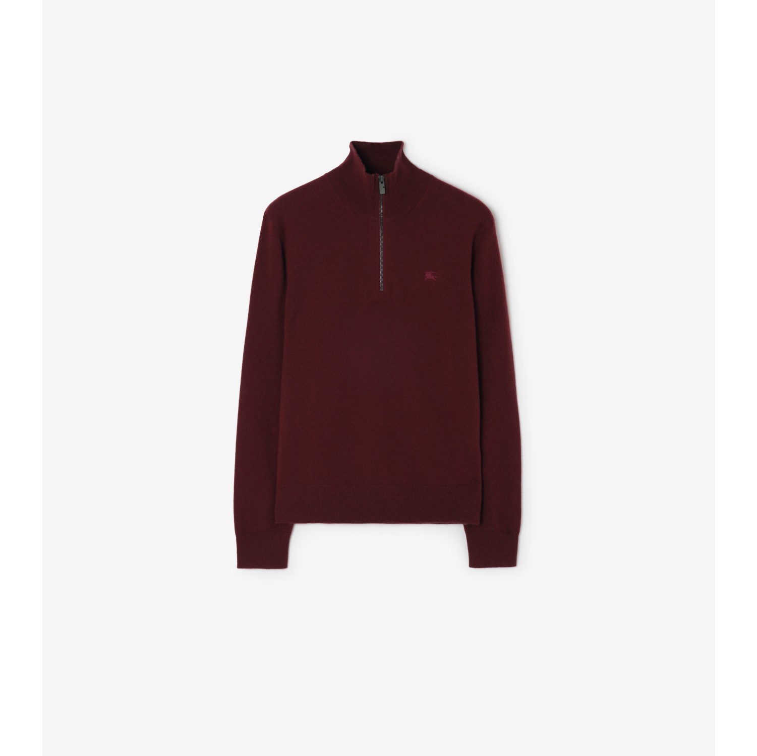 Cashmere Blend Half-zip Sweater
