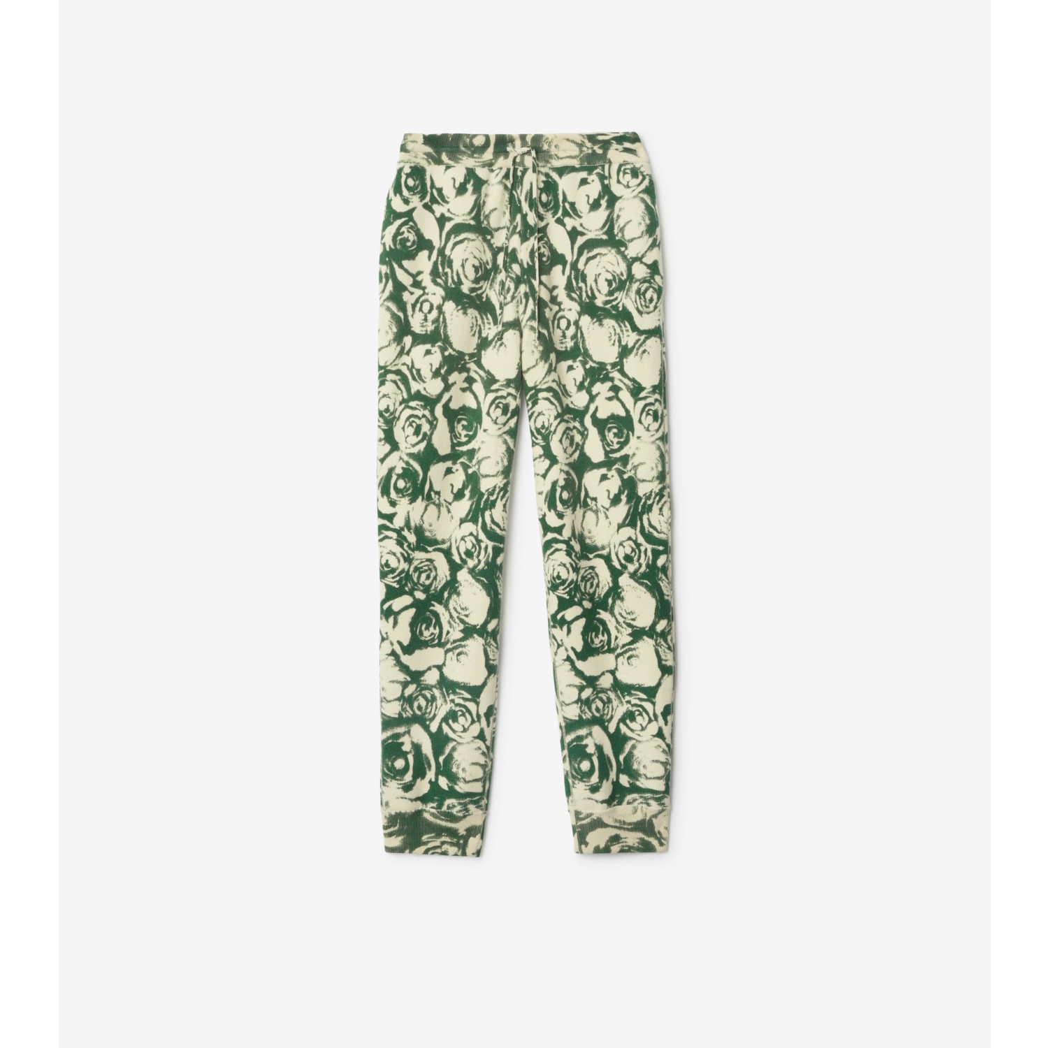 Pantalon de jogging en laine motif roses Ivy Homme Pur