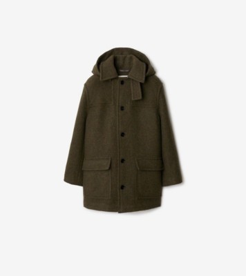 Boiled wool hot sale duffle coat