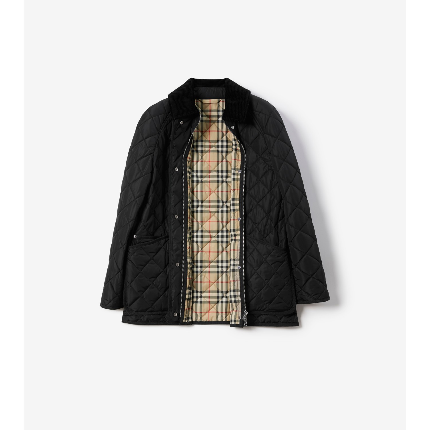 Is burberry quilted jacket waterproof best sale