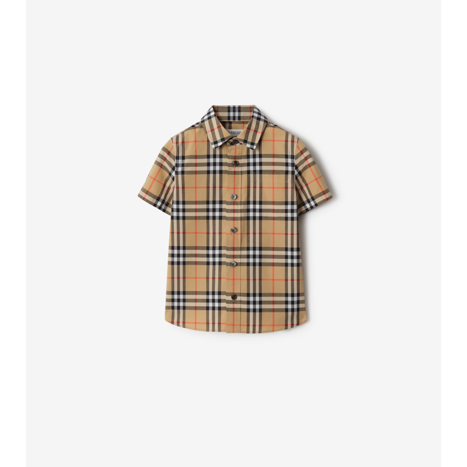 Check Cotton Shirt