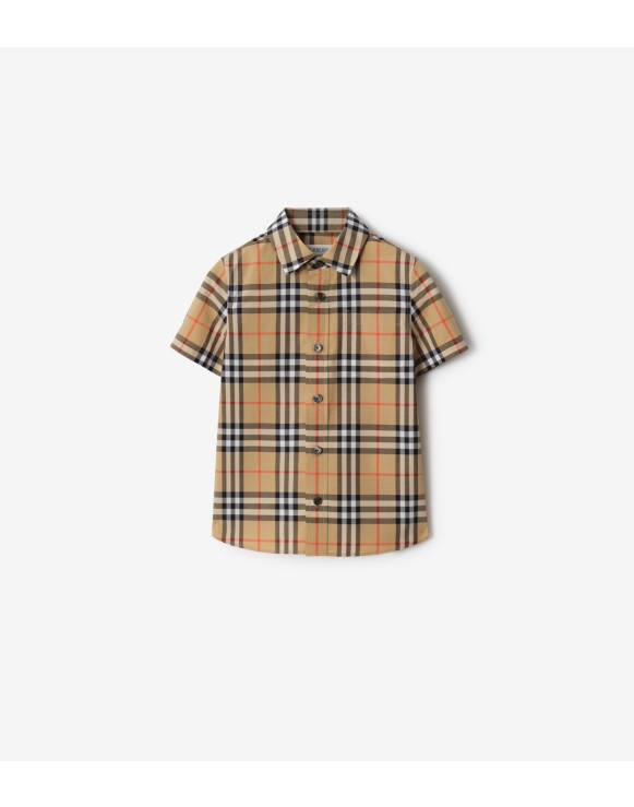 Baumwollhemd in Check