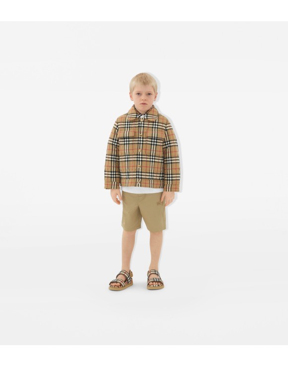 Burberry shorts baby boy best sale