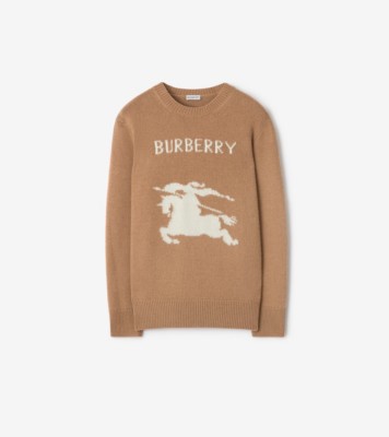 Burberry 92cmセーターカシミア EKD ウールカシミア セーター (オフホワイト) - ウィメンズ