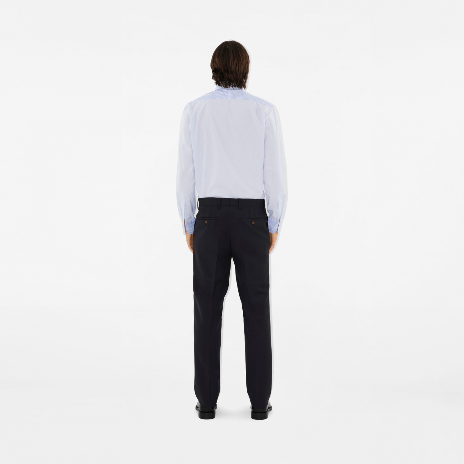 Wool Mohair Tailored Trousers