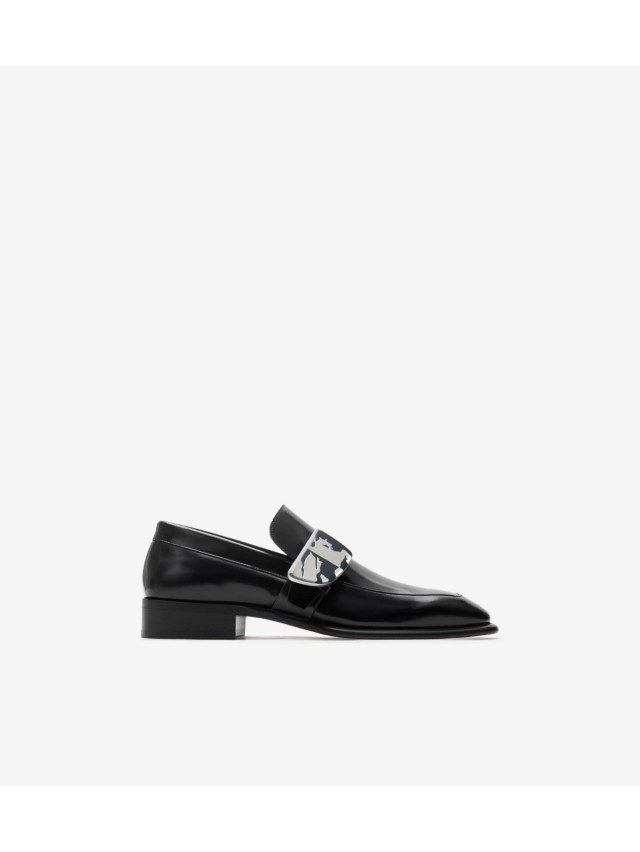 Burberry store leather shoes