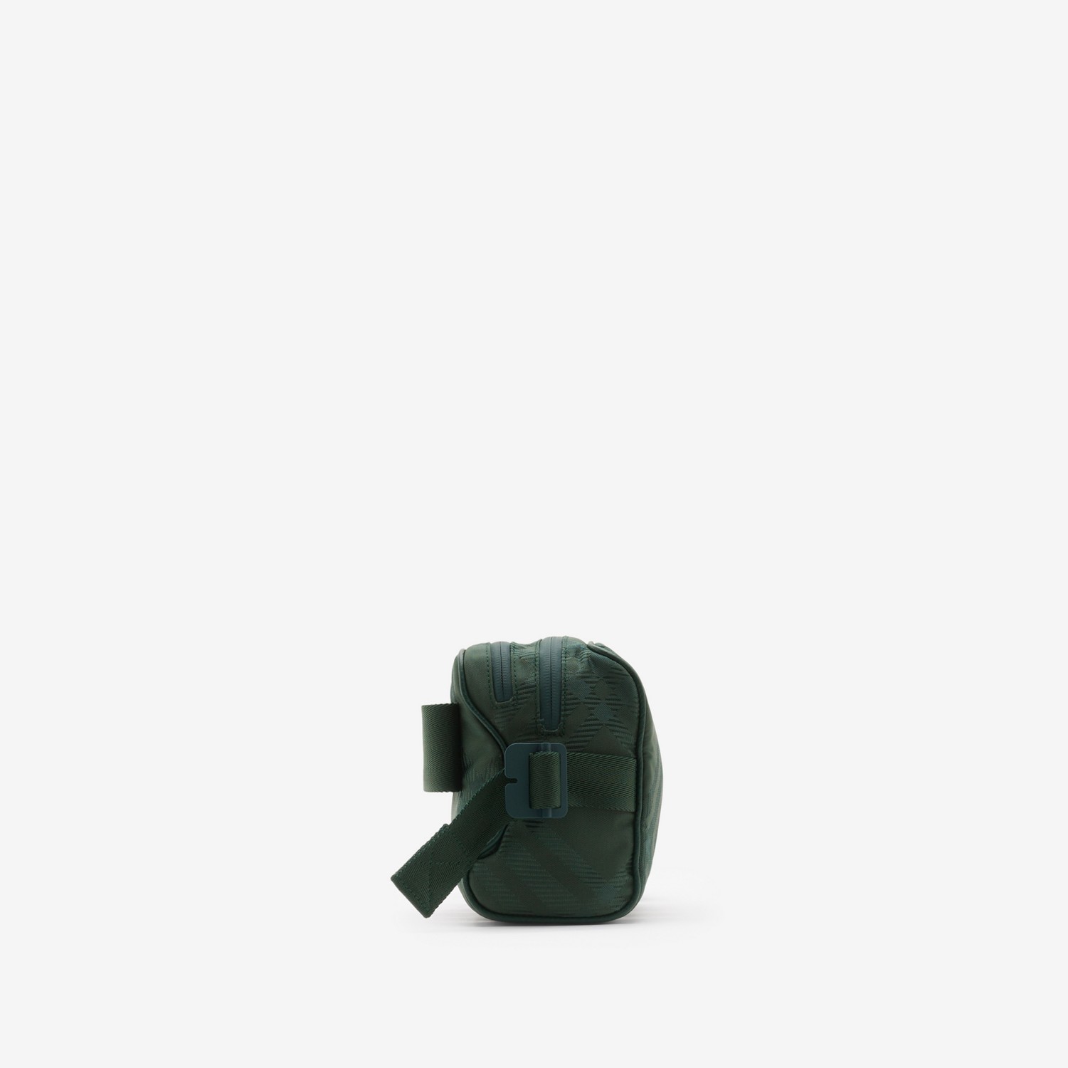 Check Jacquard Belt Bag in Vine - Men | Burberry® Official