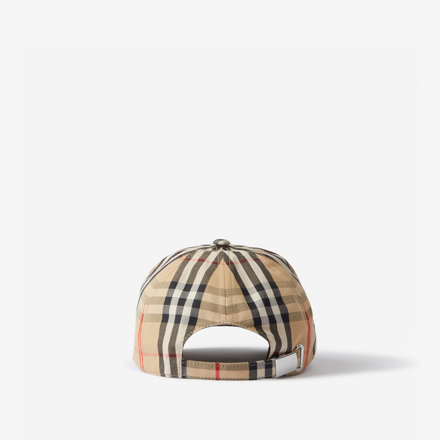 专属标识装饰 Vintage 格纹棉质棒球帽 (典藏米色) | Burberry® 博柏利官网
