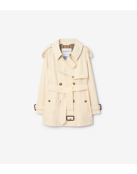 Short Lightweight Cotton Fitzrovia Trench Coat