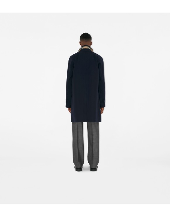 Mid-length Bonded Gabardine Car Coat