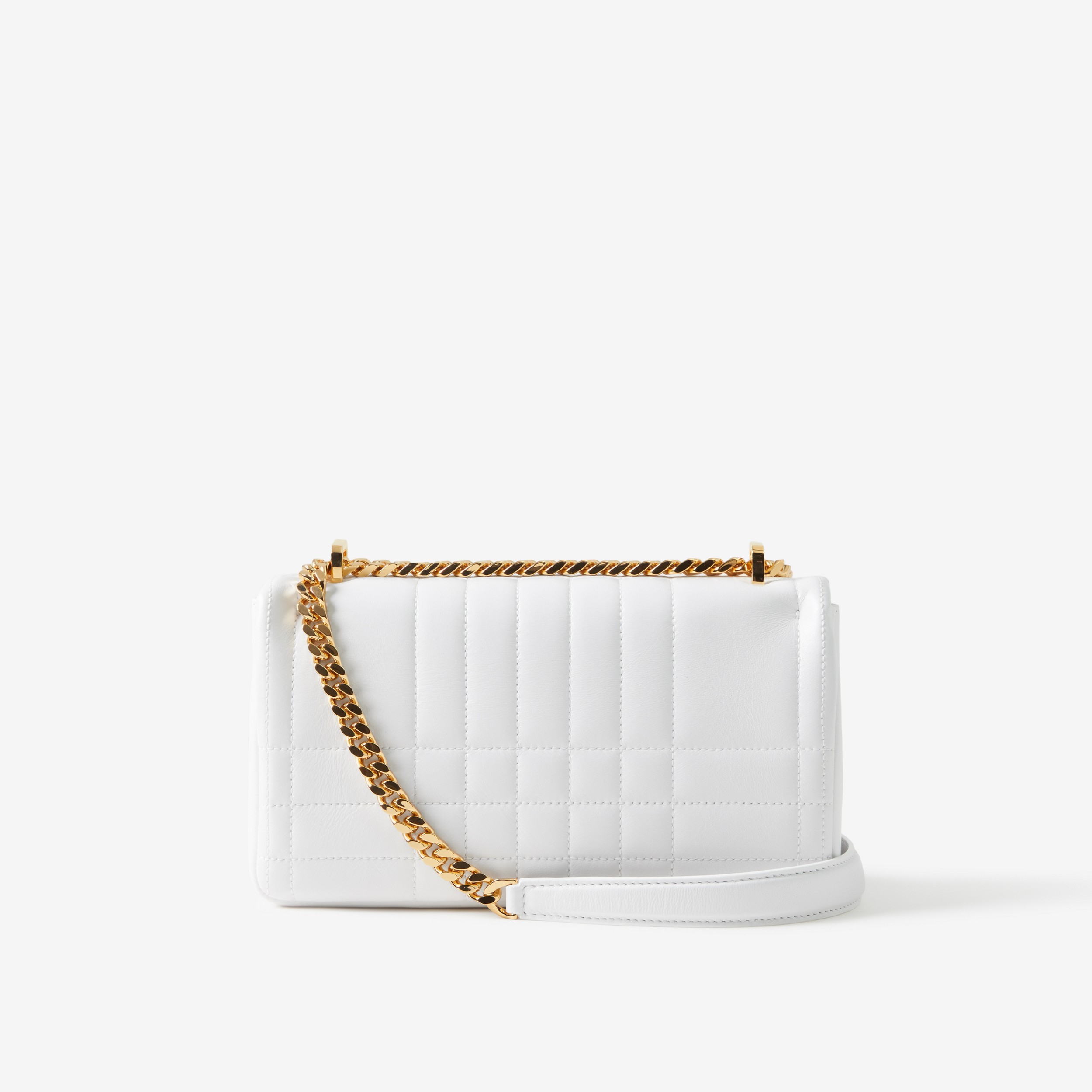 Small Lola Bag in Optic White - Women | Burberry® Official - 3