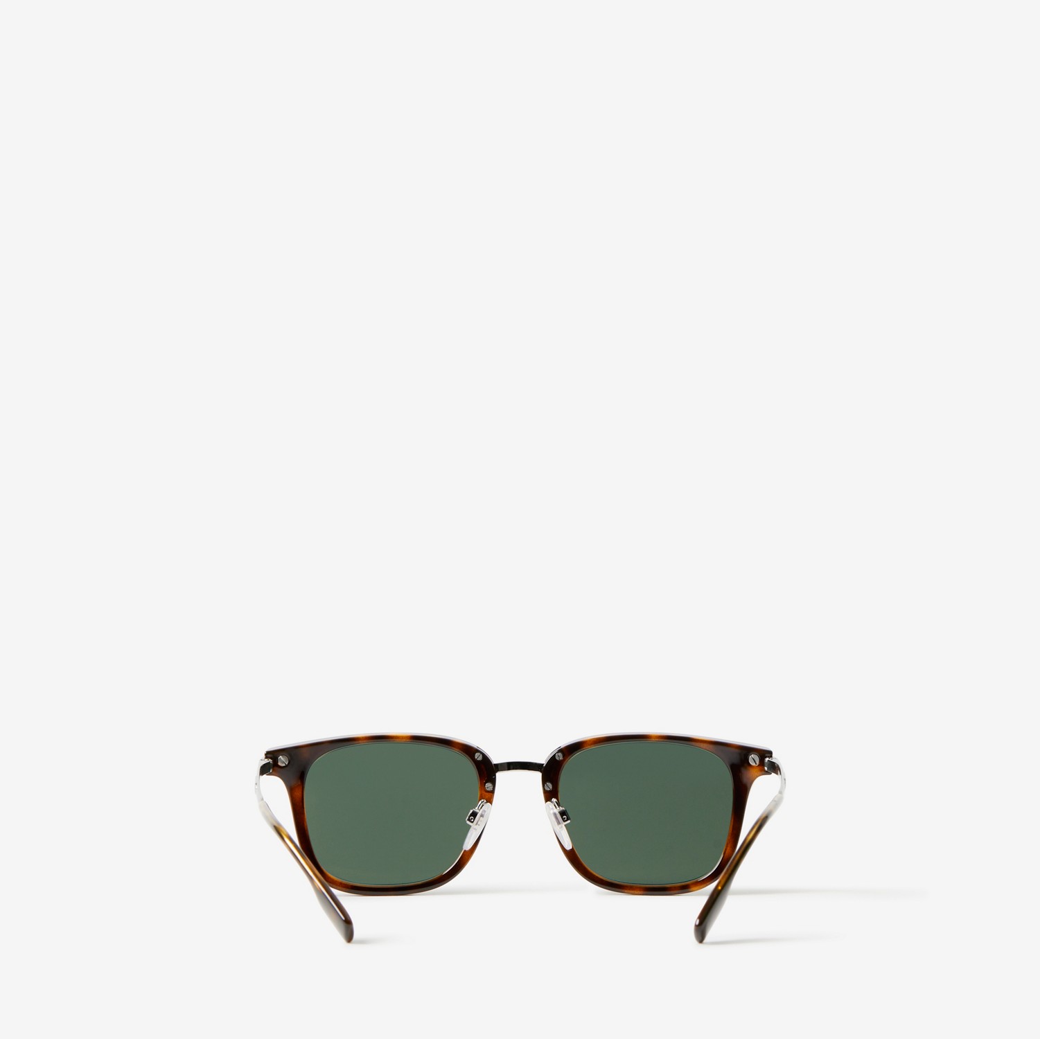 Sonnenbrille mit eckiger Fassung (Schildpattfarben) - Herren | Burberry®