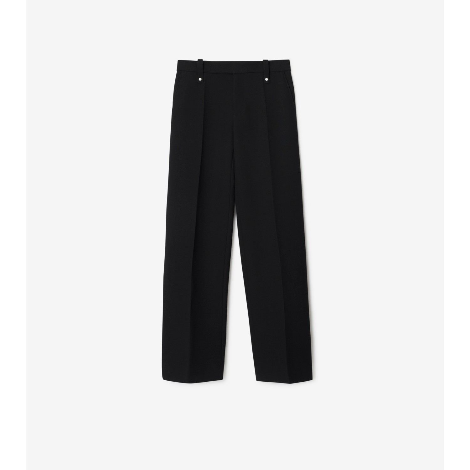 Buy KOTTY Women Solid Polyester Blend Black Trouser (Black,26) at