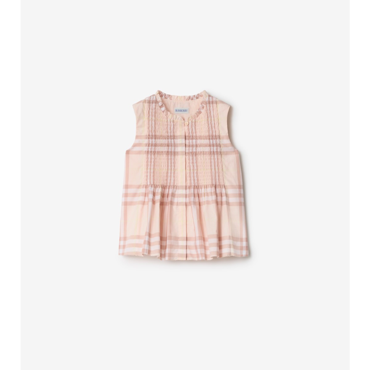 Burberry Check Cotton Poplin Top
