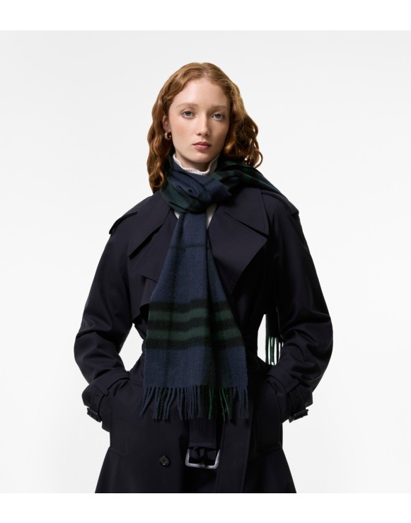 ウィメンズ シルク、ウール、カシミアスカーフ | Burberry® 公式サイト