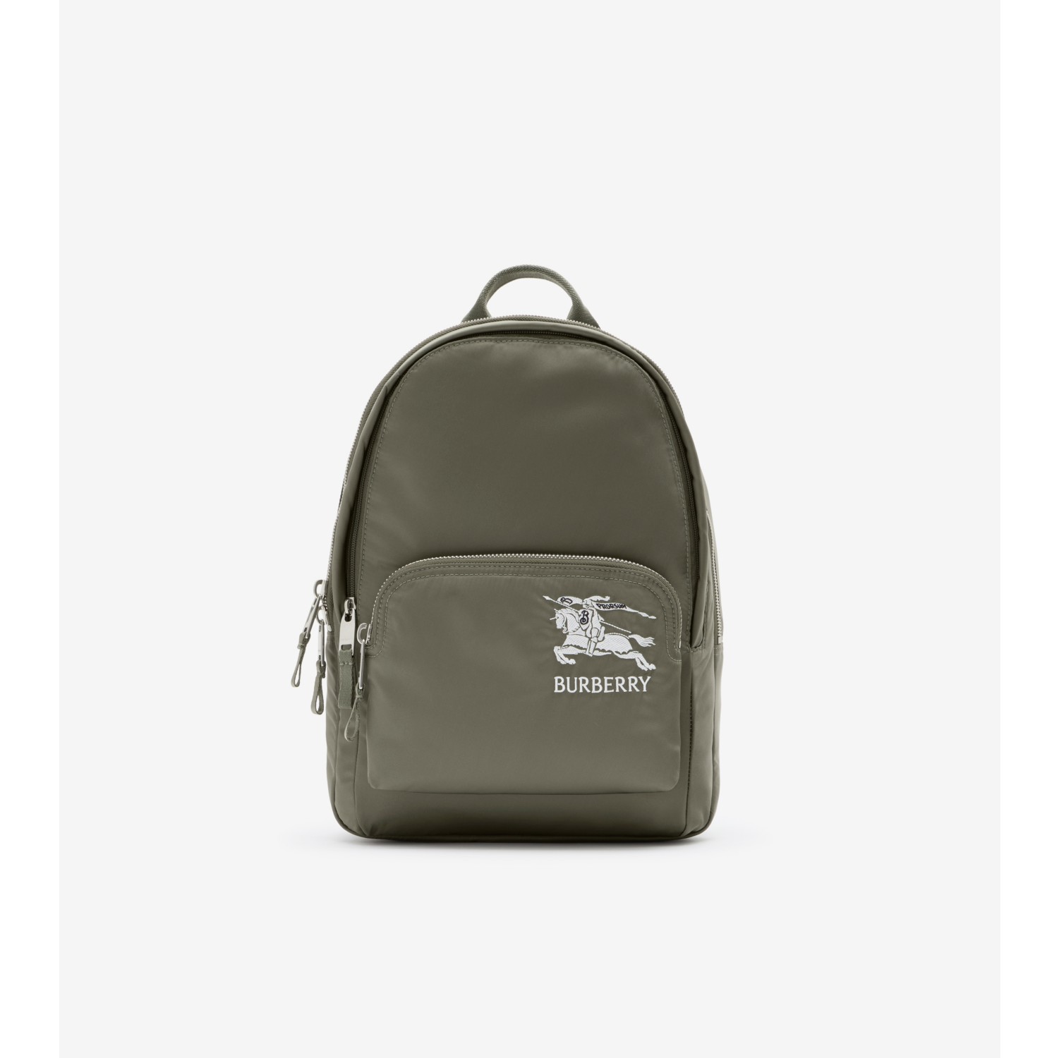 Rucksack mit Knight-Logo und Reißverschluss