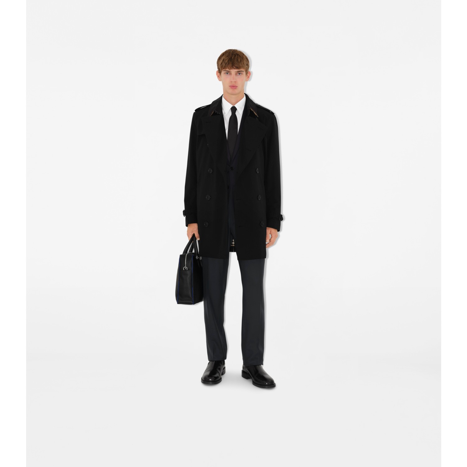 Burberry men's kensington trench best sale