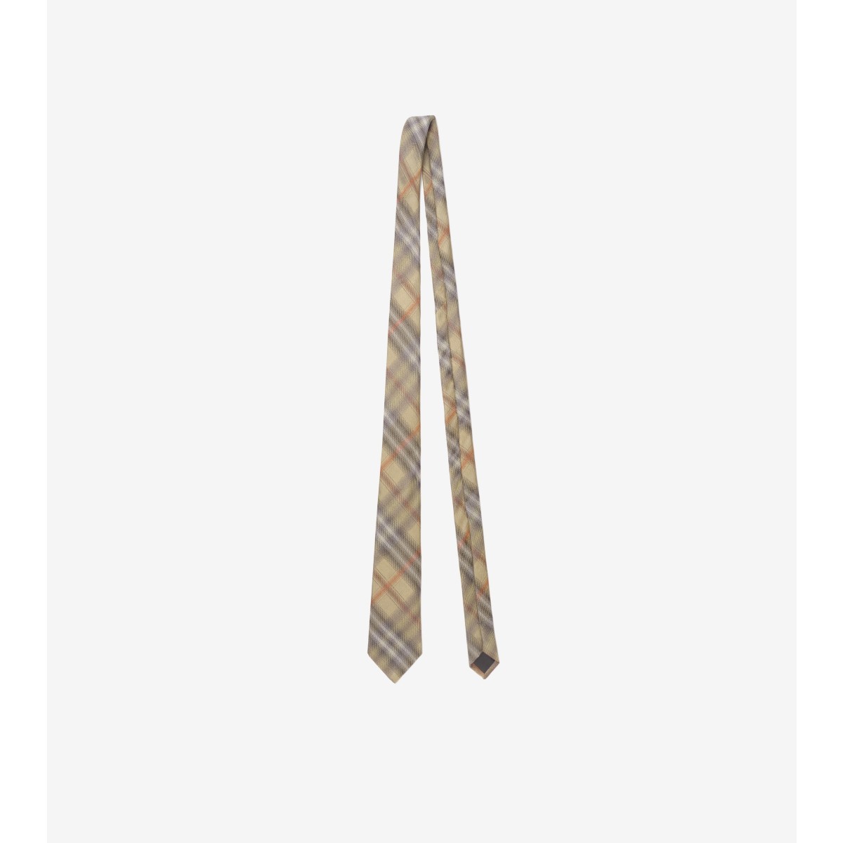  Check Silk Tie