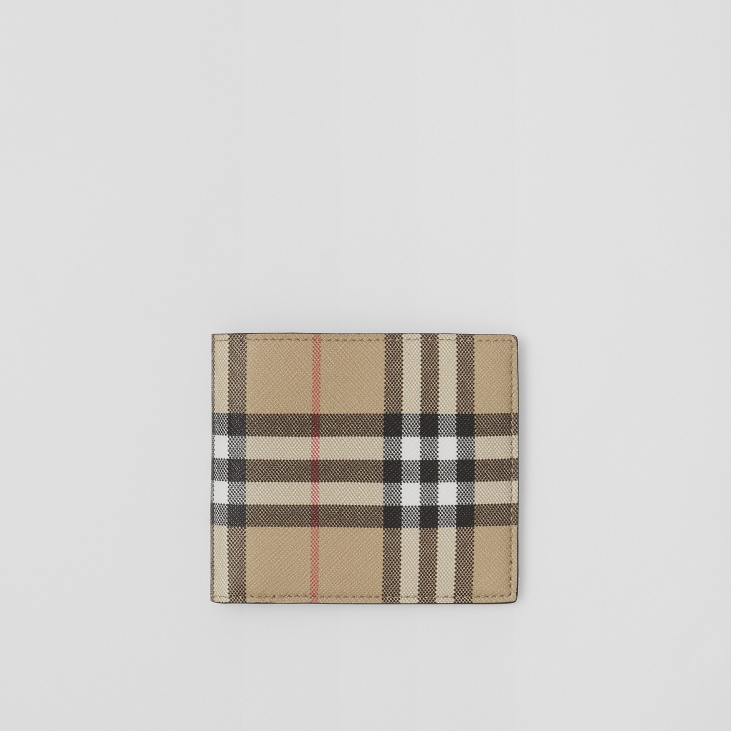 Vintage Check Bifold Wallet in Archive Beige - Men | Burberry® Official