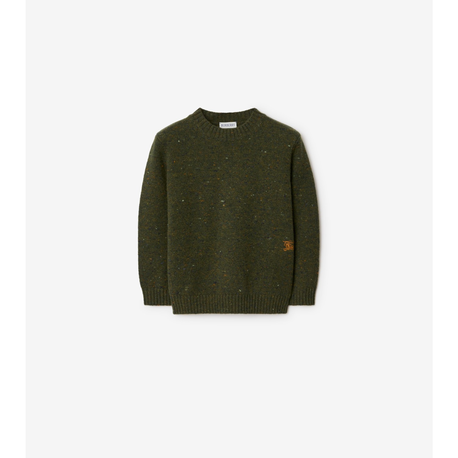 Wool Cashmere Sweater in Loden