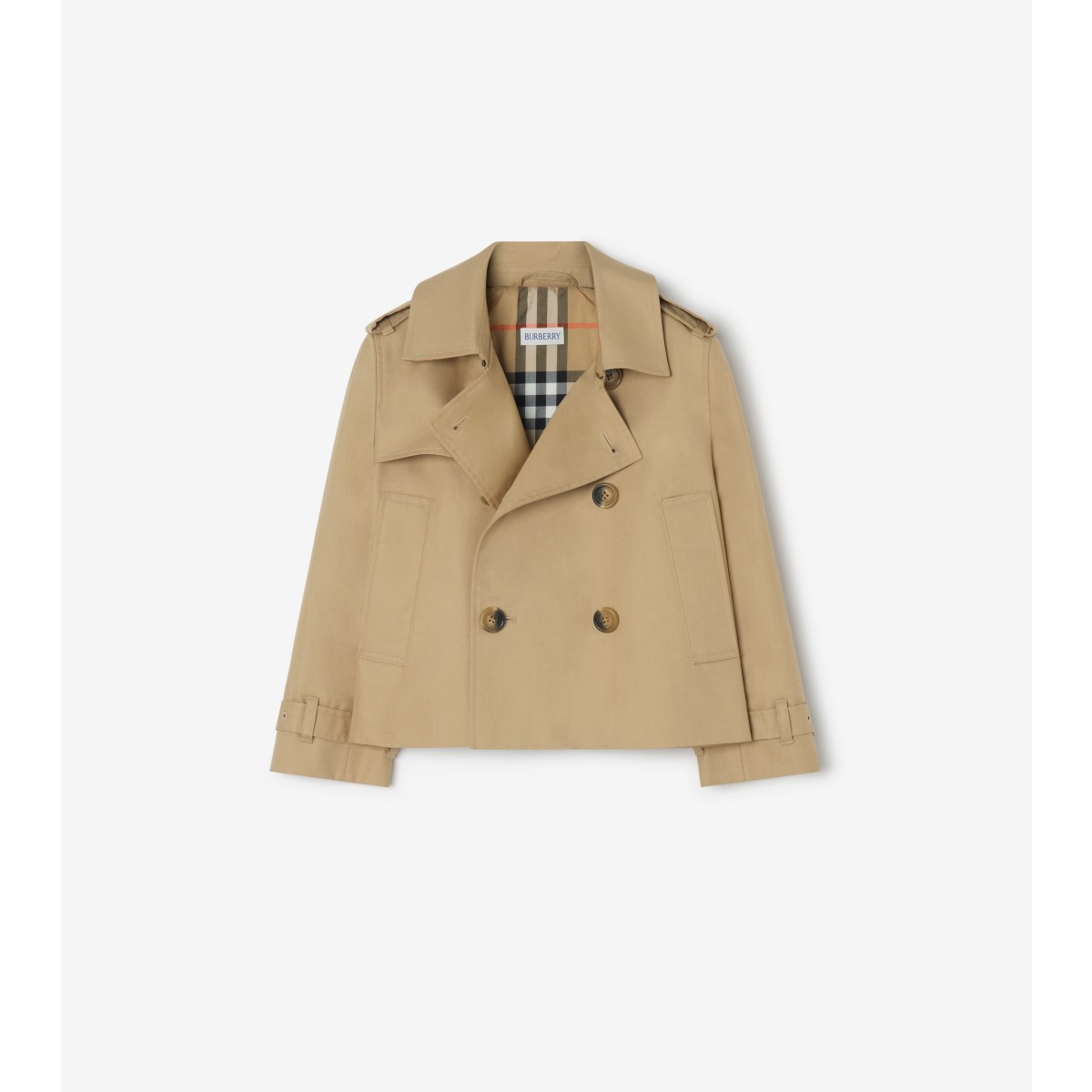  Check Trench Jacket