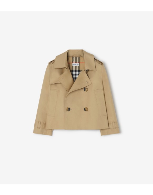Trenchjacke aus Baumwolle