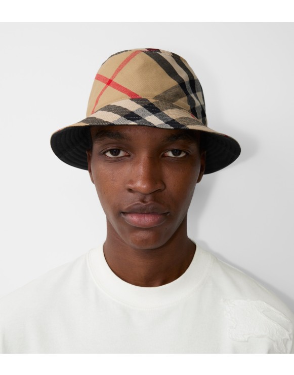 Burberry bucket hat womens best sale