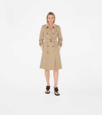 Burberry The Long Chelsea Heritage Trench Coat - Blue