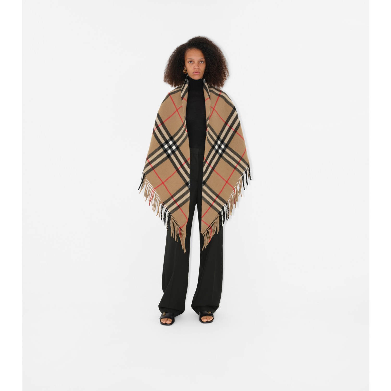 Burberry store scarf poncho