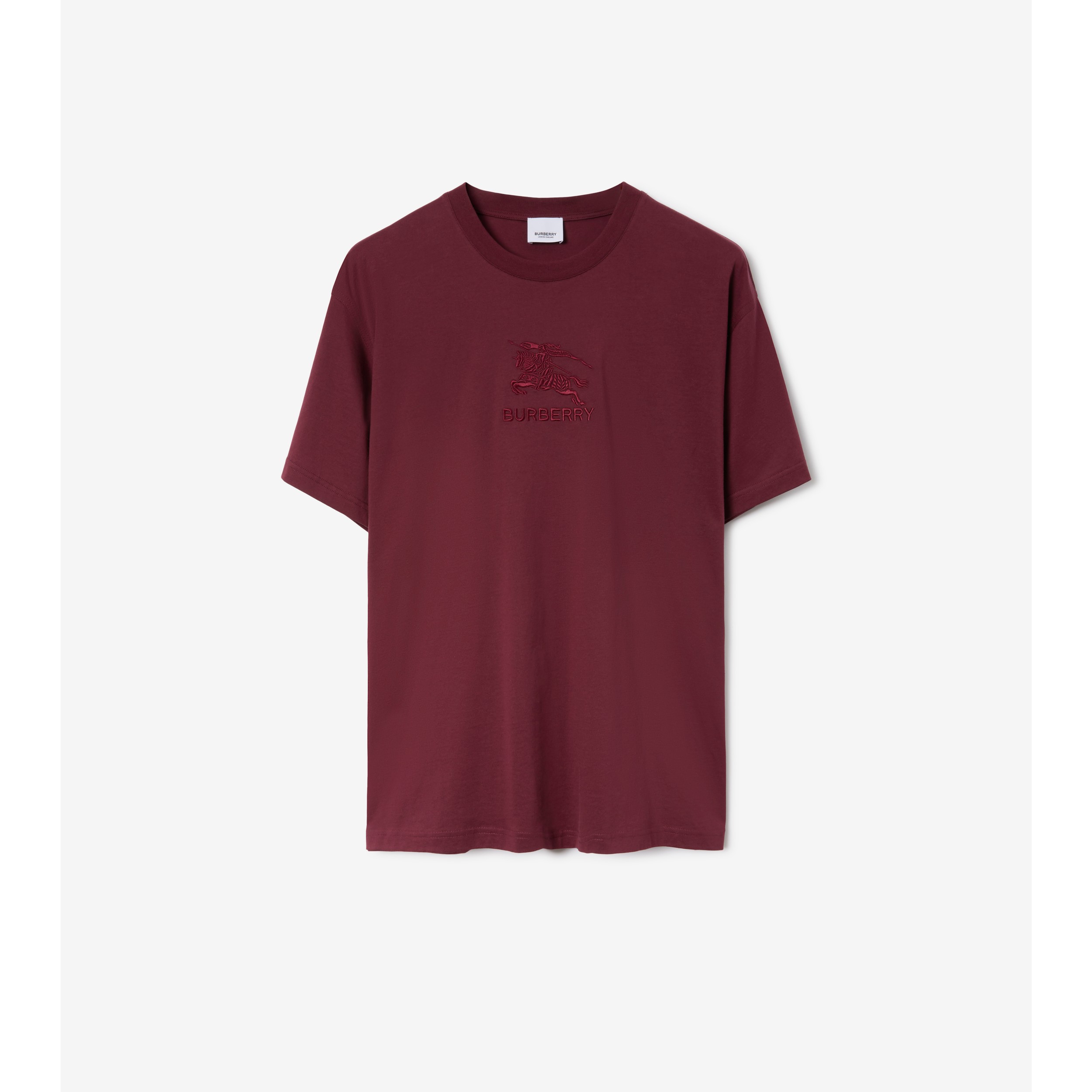 Burgundy cheap burberry shirt