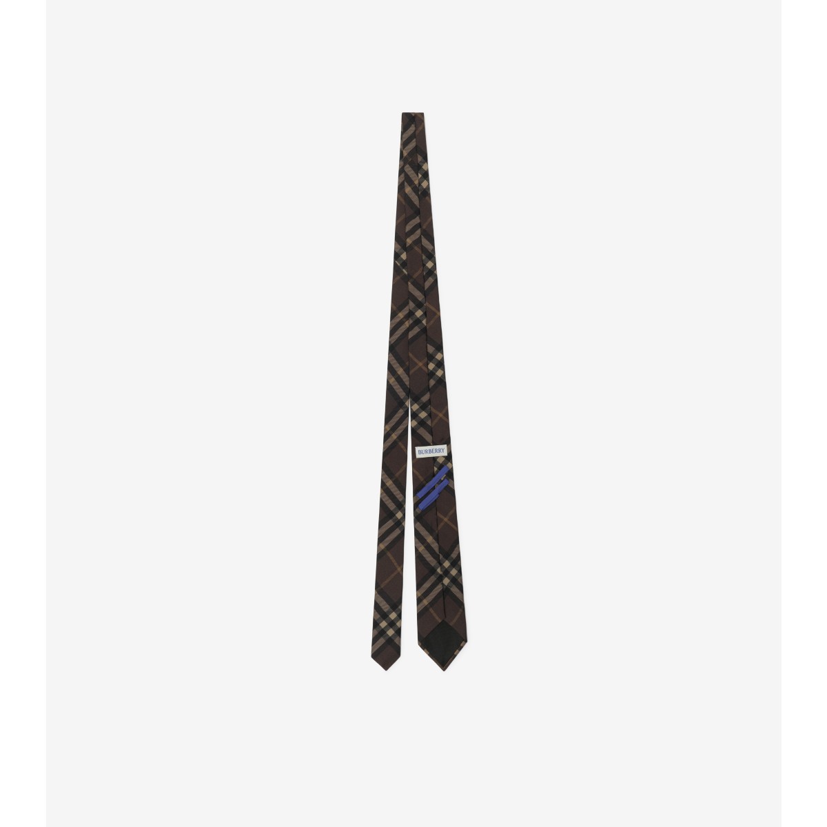  Check Silk Tie
