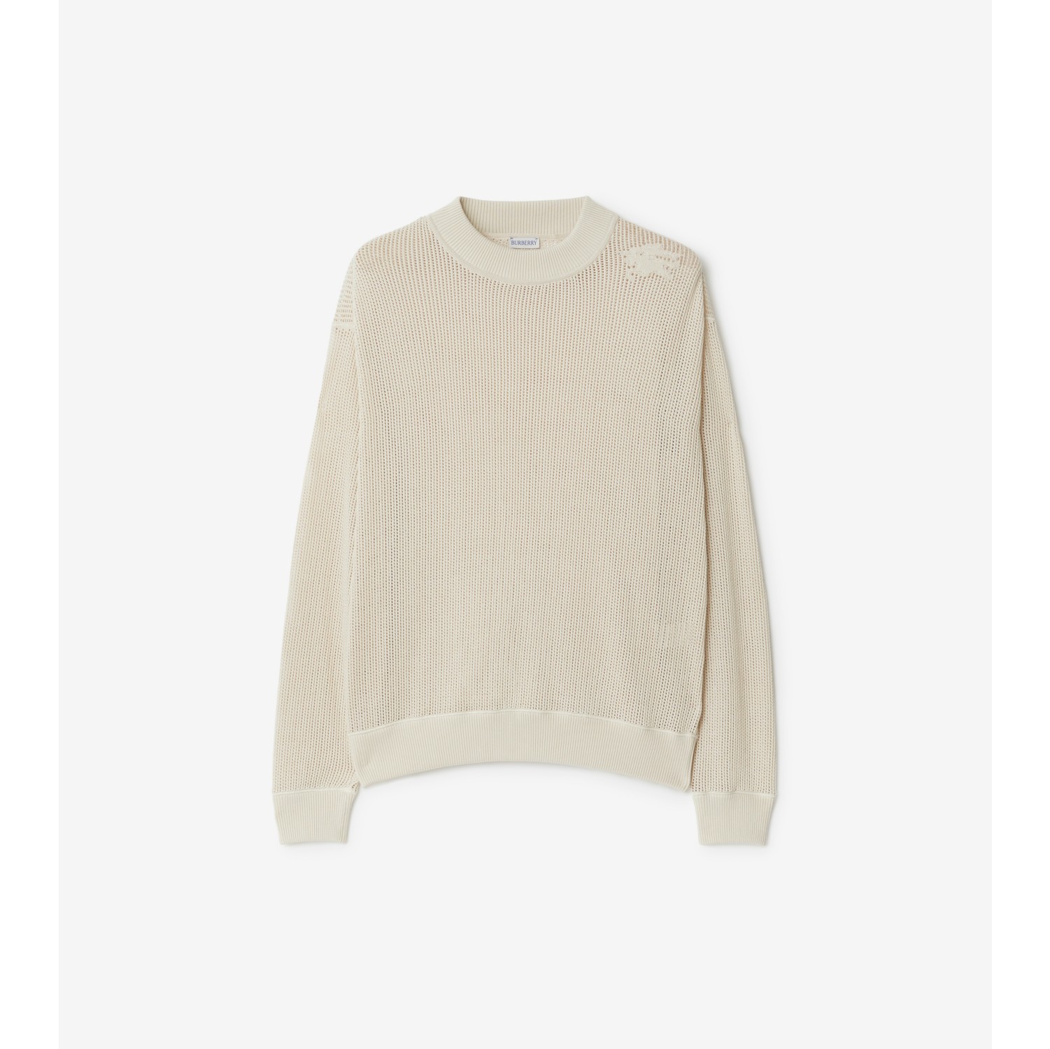 Pull en mesh de coton